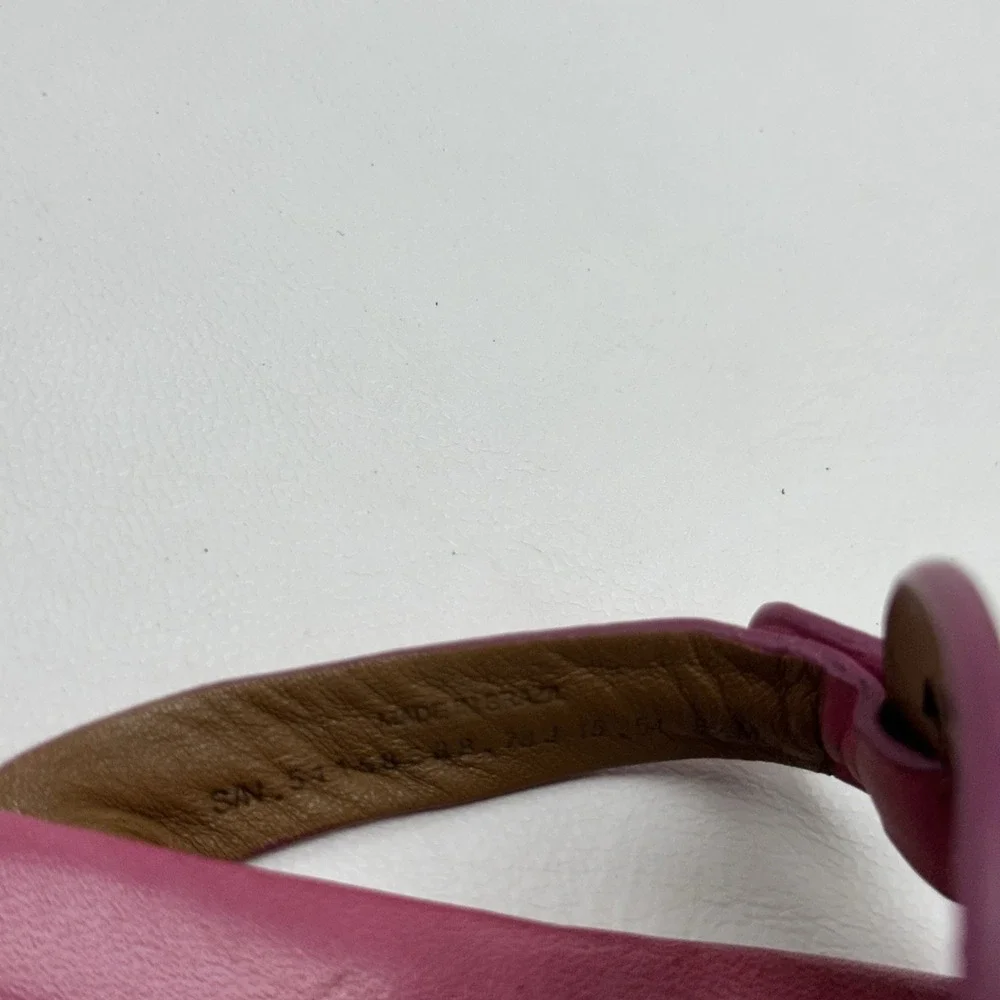 Tory Burch Miller Sandals Pink Weather Thong Size 9.5 M Shoes Flat Rose‎